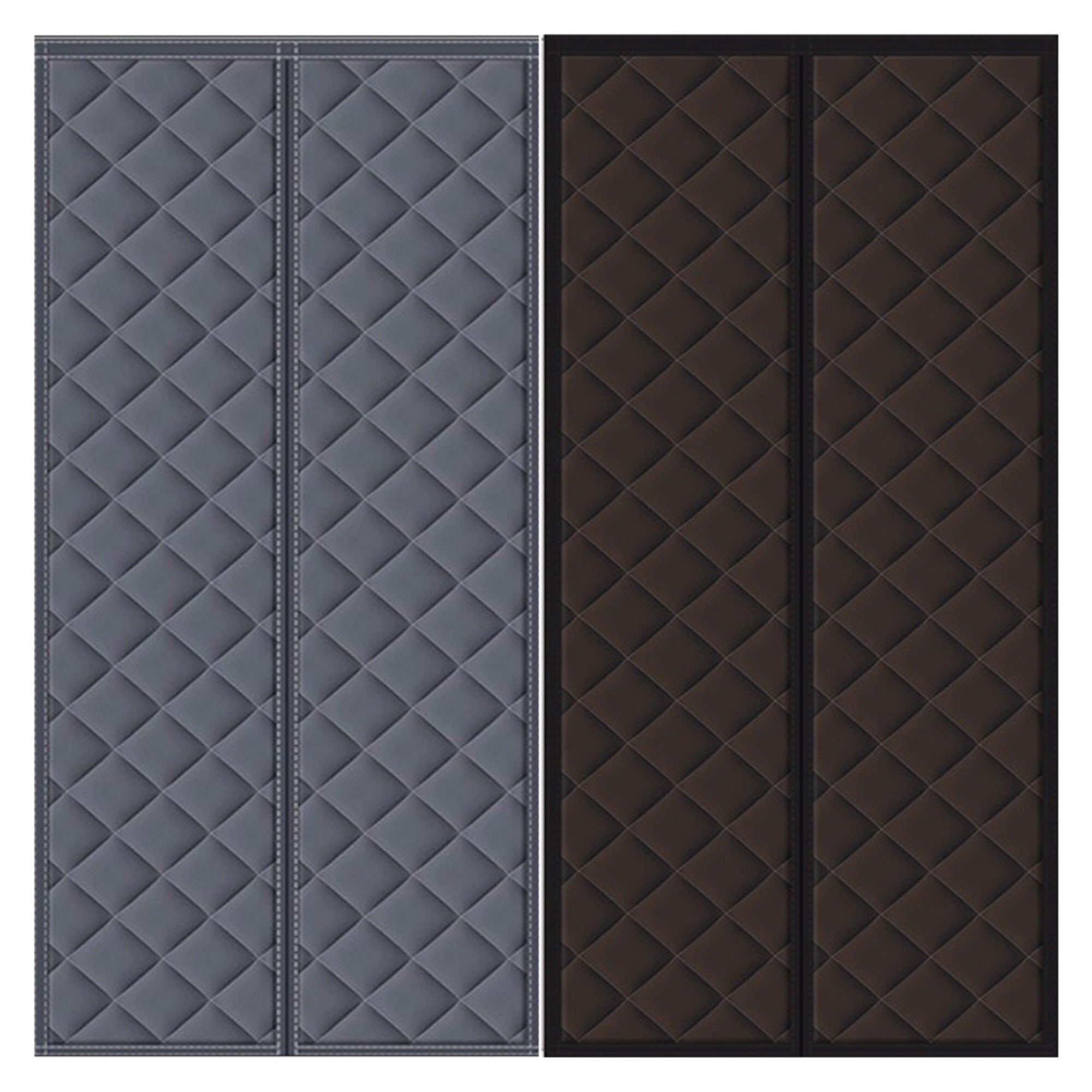 Magnetic Door Insulation Curtain Thermal Winter Block For Draft Stopping And Energy Conservation - Image 3