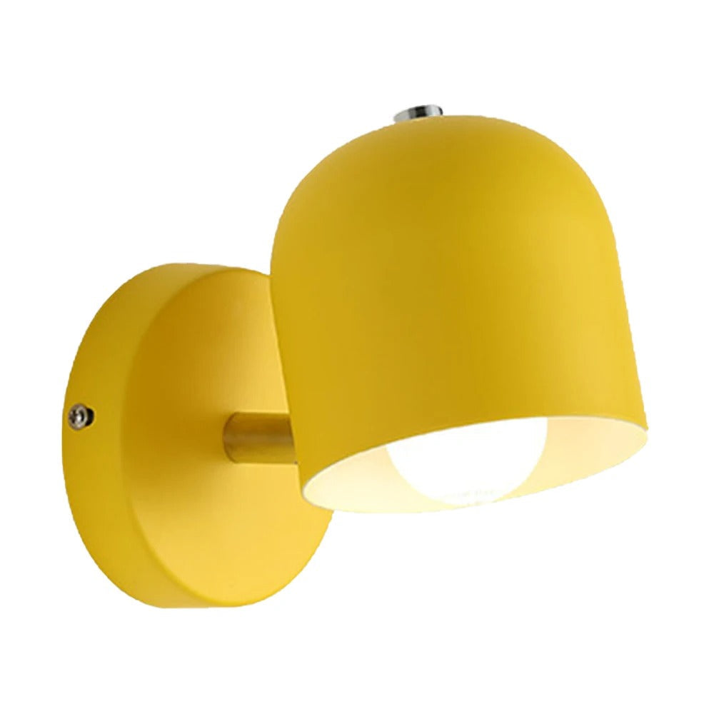 Modern Macaron Dome Wall Sconce LED 1-Light Lasson Living