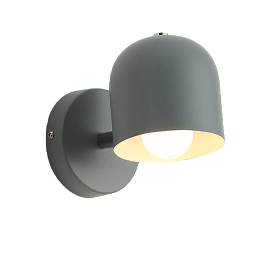 Modern Macaron Dome Wall Sconce LED 1-Light Lasson Living