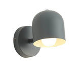 Modern Macaron Dome Wall Sconce LED 1-Light Lasson Living