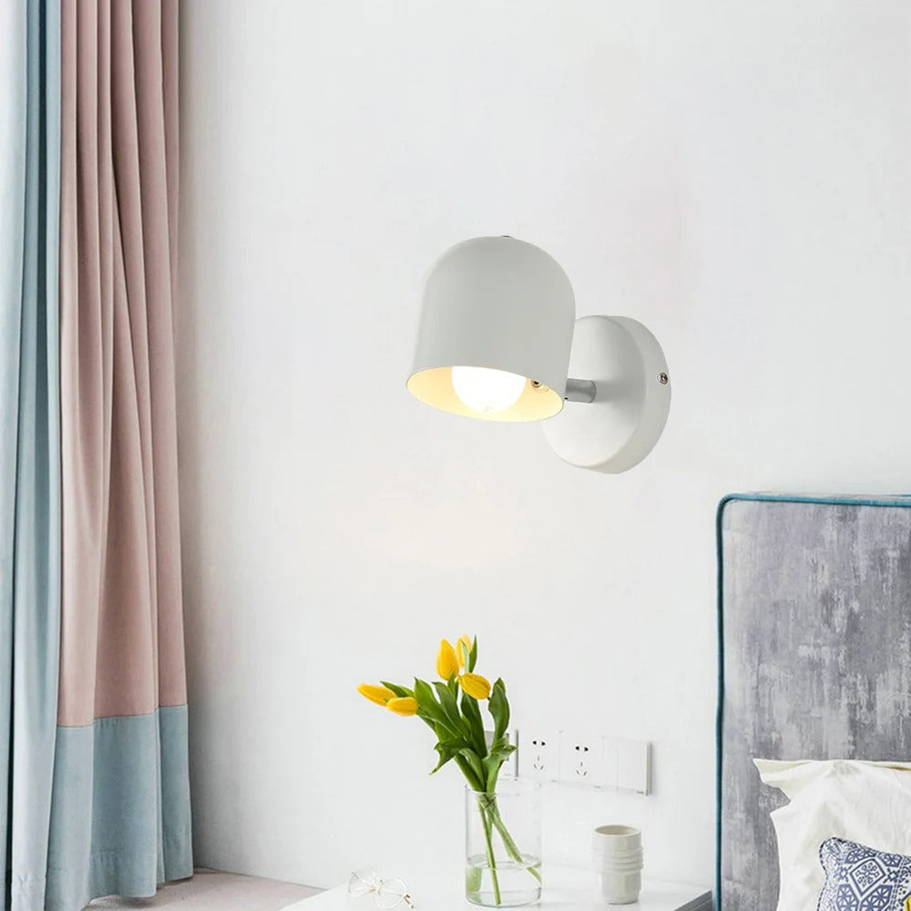 Modern Macaron Dome Wall Sconce LED 1-Light Lasson Living
