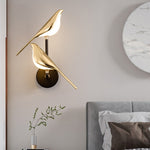 Modern Bird Wall Sconce LED Light Lasson Living