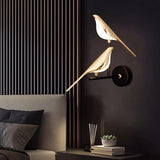 Modern Bird Wall Sconce LED Light Lasson Living