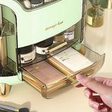 Makeup Organizer With Dustproof Waterproof Lid For Cosmetics - Image 10
