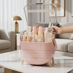 Makeup Organizer With Dustproof Waterproof Lid For Cosmetics - Image 6