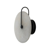 Marble Wall Lights With Black Circle Shades - Image 12