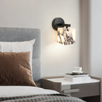Marble Wall Lights With Cube Stone Shade - Image 6