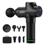 Massage Gun With Six Heads 20 Speed Levels And Rechargeable Lithium Battery - Image 3