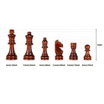 Masterfold Wooden Chess Set With Folding Solid Wood Board And Durable Pieces - Image 5
