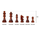 Masterfold Wooden Chess Set With Folding Solid Wood Board And Durable Pieces - Image 5