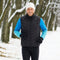 Men's Electric Heated Vest For Men With Multiple Heating Zones High Collar Sleeveless Puffer - Image 3