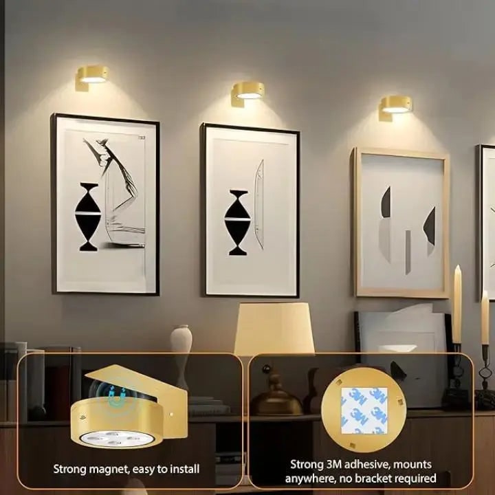 Metal Clip-On LED Picture Light With Magnetic Mount - Image 7