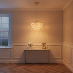 Mini Chandelier Pendant Crystal LED Ceiling Light - Image 4