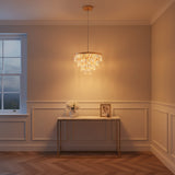 Mini Chandelier Pendant Crystal LED Ceiling Light - Image 4