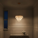 Mini Chandelier Pendant Crystal LED Ceiling Light - Image 5