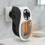 Mini Electric Heater With 12-Hour Programmable Timer Quiet Operation Remote Control And Thermostat 15–32°C - Image 1