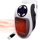 Mini Portable Electric Heater With Remote Control And Digital Display For Small Spaces - Image 2