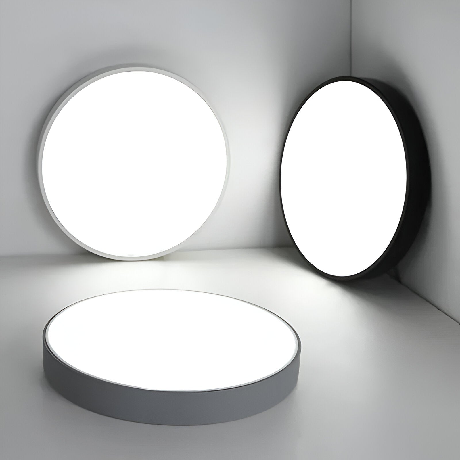 Minimalist Round LED Ceiling Light With Acrylic Diffuser - Image 18