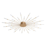 Modern Ceiling LED Chandeliers With Metal Starburst Design - Image 15