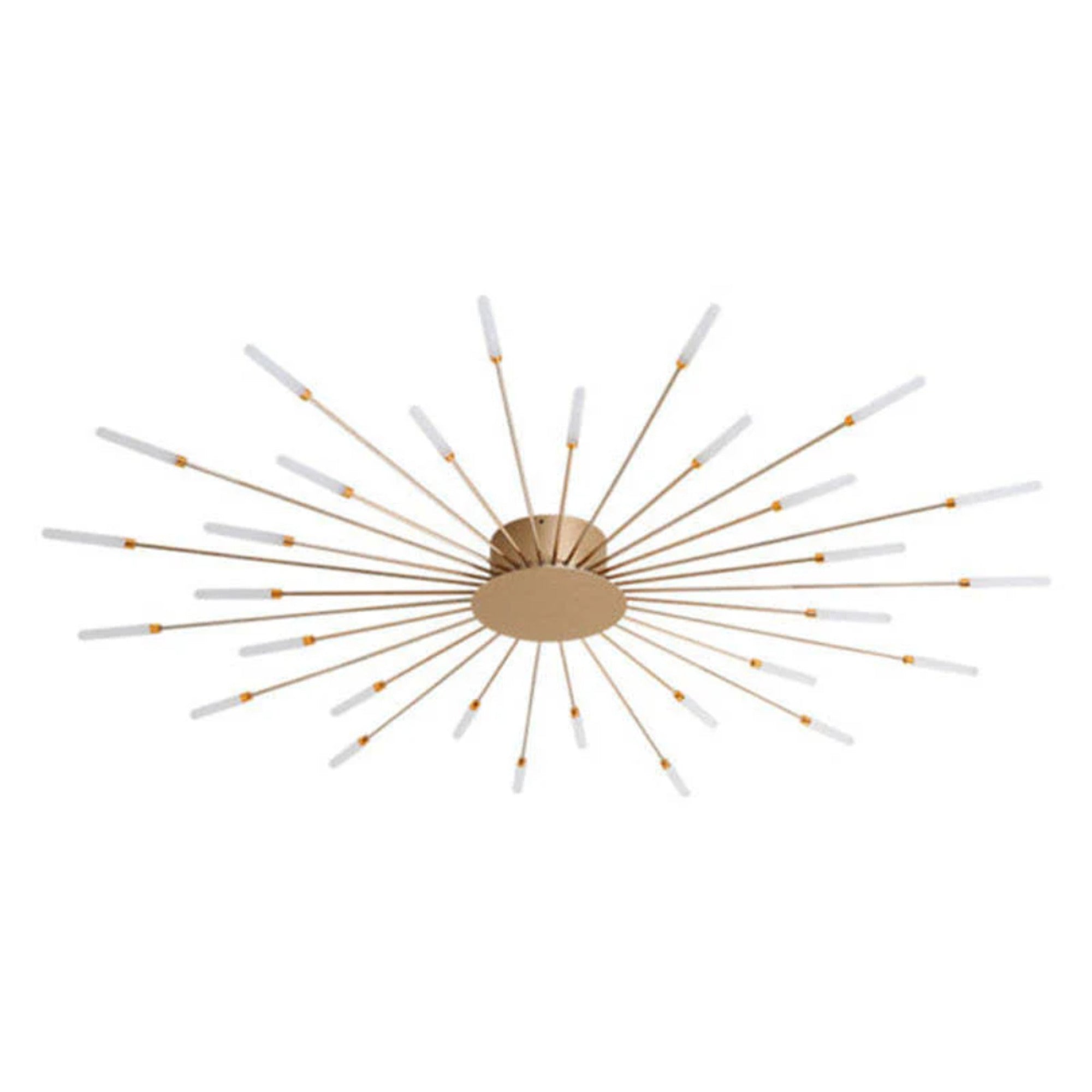 Modern Ceiling LED Chandeliers With Metal Starburst Design - Image 15
