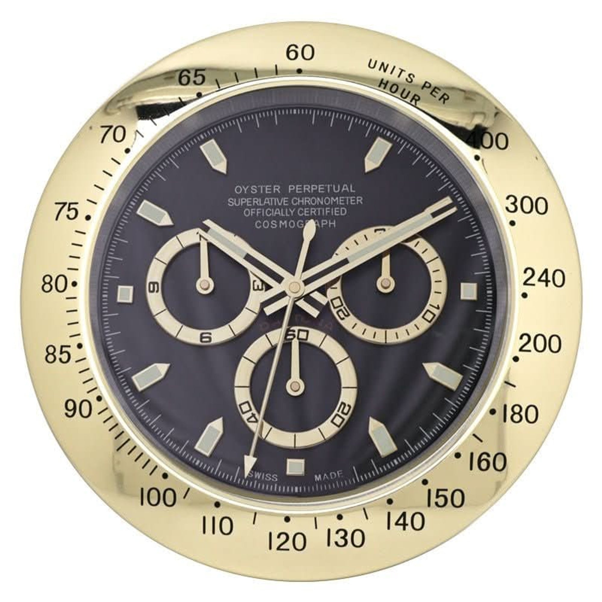 Modern Designer Wall Clock With Luminous Hands - Image 9