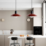 Modern Dome LED Chandelier With Colorful Mid-Century Design - Image 4