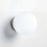 Modern Frosted Glass Globe Sconces - Image 3