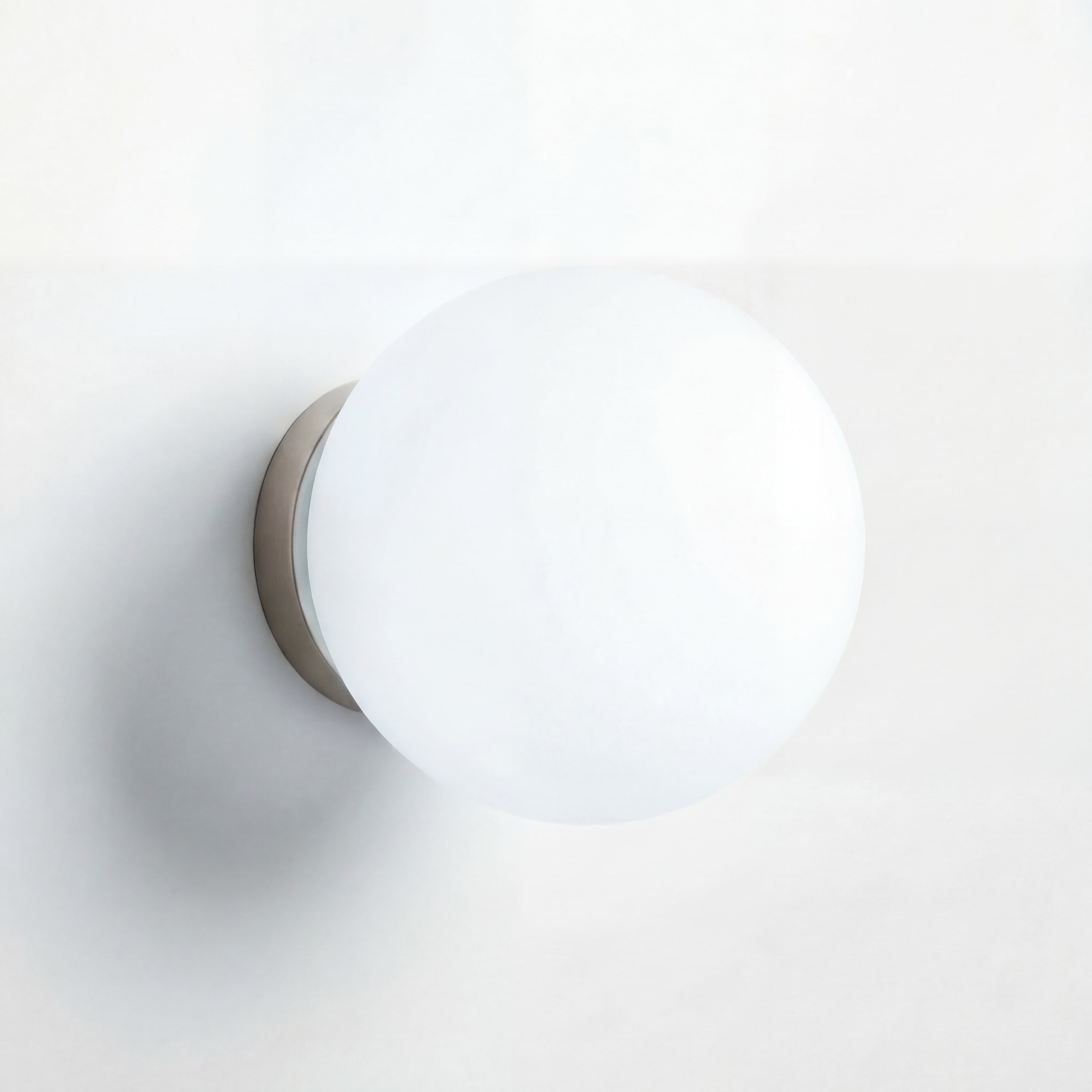 Modern Frosted Glass Globe Sconces - Image 3