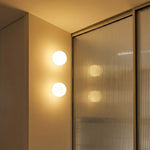 Modern Frosted Glass Globe Sconces - Image 8