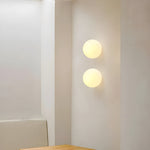 Modern Frosted Glass Globe Wall Lamp Sconce - Image 1