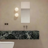 Modern Frosted Glass Globe Wall Lamp Sconce - Image 2