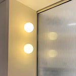 Modern Frosted Glass Globe Wall Lamp Sconce - Image 4