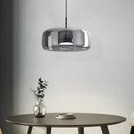 Modern Glass Pendant Light Globe Dimmable Warm White - Image 13