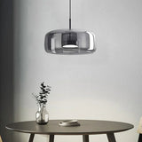 Modern Glass Pendant Light Globe Dimmable Warm White - Image 13