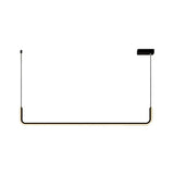 Modern Linear Metal LED Chandeliers Pendant Light - Image 1