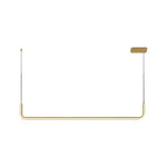 Modern Linear Metal LED Chandeliers Pendant Light - Image 9