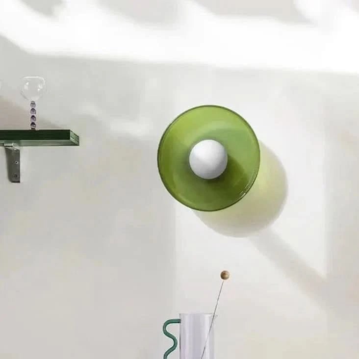 Modern Nordic Glass Disc Ceiling Lamp - Image 5