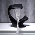 Modern Waterfall Sink Faucet With Single-Handle Mixer - Image 4