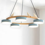 Modern Wood Bird LED Chandeliers - Image 6