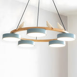 Modern Wood Bird LED Chandeliers - Image 6