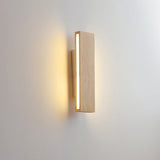 Modern Wood Wall Light With Matte Finish - Image 1