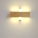 Modern Wood Wall Light With Matte Finish - Image 13