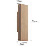 Modern Wood Wall Light With Matte Finish - Image 19