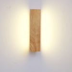Modern Wood Wall Light With Matte Finish - Image 5