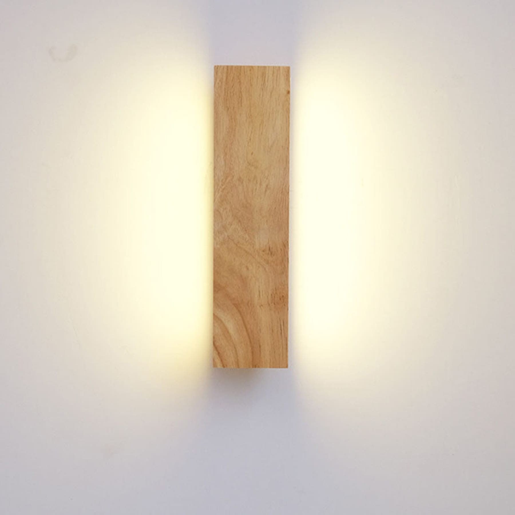 Modern Wood Wall Light With Matte Finish - Image 5