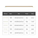 Modern Wooden LED Chandeliers Linear Ceiling Light With Acrylic Shade - Image 9