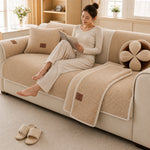 Modular Sofa Cover With Chenille Texture And Anti-Slip Dots - Image 3