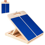 Multi-Angle Wooden Slant Board With Adjustable Incline For Stretching And Rehabilitation - Image 7