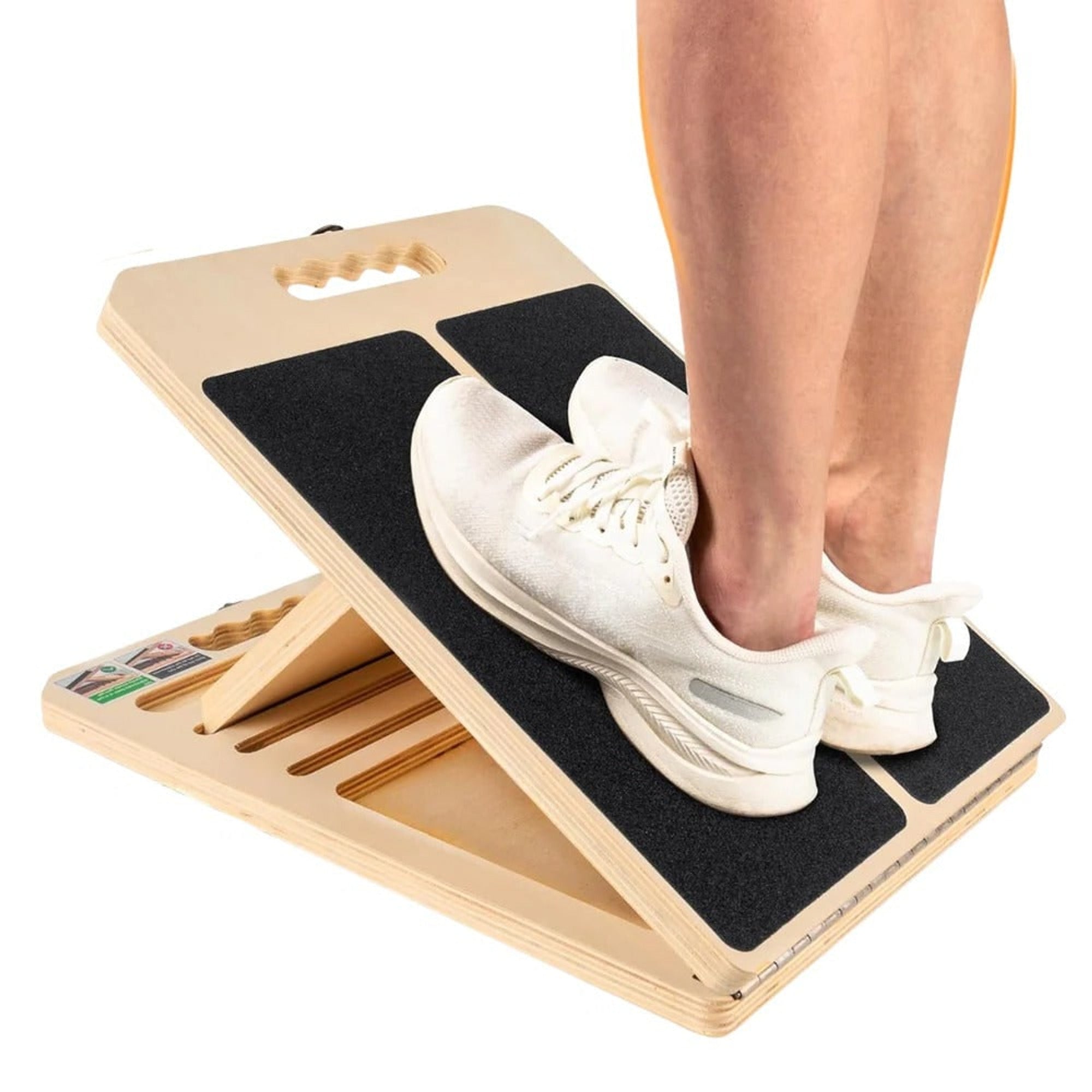 Multi-Angle Wooden Slant Board With Adjustable Incline For Stretching And Rehabilitation - Image 6