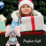 Musical Elephant Plush Toy With Peek-A-Boo Ears And Soothing Melodies For Toddlers - Image 9